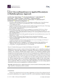 Leloir Glycosyltransferases in Applied Biocatalysis: a Multidisciplinary Approach