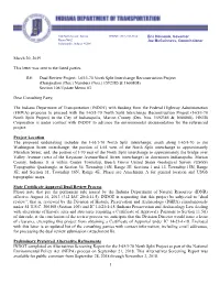 Section 106 Update Memo 3