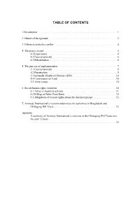 Table of Contents