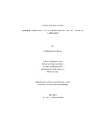 Changing Relations Gender, Work and Value Among The
