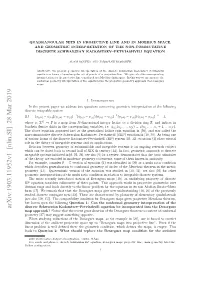 Quadrangular Sets in Projective Line and in Moebius Space, and Geometric Interpretation of the Non-Commutative Discrete Schwarzian Kadomtsev–Petviashvili Equation