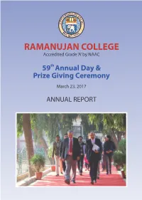 Annual Report 2016-17 1 Been a Year of Consolidation As Well As Expansion