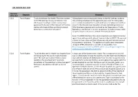 Deputy Question Answers