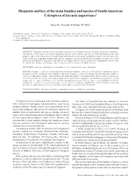 Diagnosis and Key of the Main Families and Species of South American Coleoptera of Forensic Importance