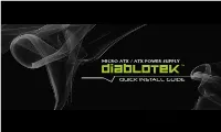 Quick Install Guide