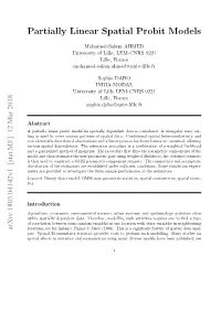 Partially Linear Spatial Probit Models