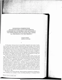 ECOLOGICAL PERSPECTIVES on MANDE POPULATION MOVEMENTS, COMMERCIAL NETWORKS, and SETTLEMENT PATTERNS from the ATLANTIC WET PHASE (Ca