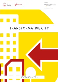 GIZ Keystone Paper 3 – Transformative City