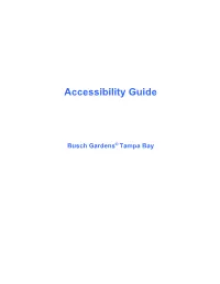 Guide for Guests with Disabilities
