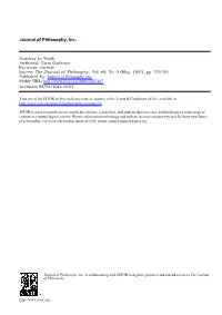Pointers to Truth Author(S): Haim Gaifman Reviewed Work(S): Source: the Journal of Philosophy, Vol