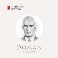 Sherry Morris 2 CHARLES STURT UNIVERSITY | DOMAN DOMAN 3 Doman