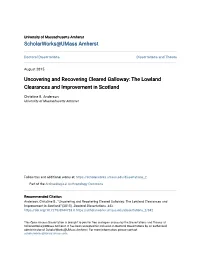 The Lowland Clearances and Improvement in Scotland