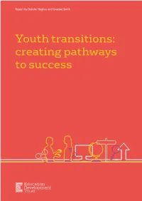 Youth Transitions: Creating Pathways to Success