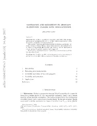 Arxiv:1604.07743V3 [Math.LO] 14 Apr 2017 Aeoiiy Nicrils Re Property