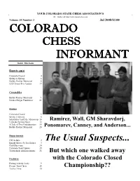 Colorado Chess Informant