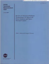 NASA Technical Memorandum 4555