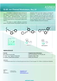 SL-05. Ion Channel Modulators. Nav1.8