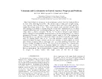 Volcanism and Geochemistry in Central America: Progress and Problems M