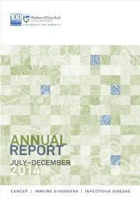 2014 WEHI Annual Report