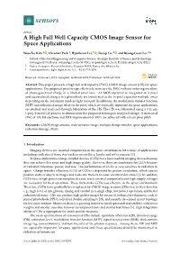 A High Full Well Capacity CMOS Image Sensor for Space Applications