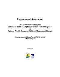 Environmental Assessment Use of Row Crop Farming and Genetically
