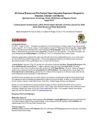 8Th Annual Bronzelens Film Festival Hosts Interactive Experience