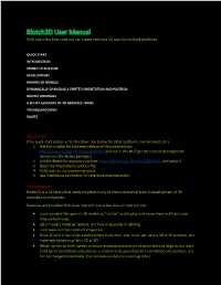 Blotch3d User Manual with Just a Few Lines Code You Can Create Real-Time 3D Apps for Multiple Platforms
