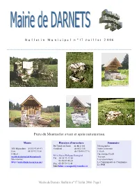 Bulletin Juillet 2006