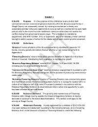 EXHBIT 1 9.56.010 Purpose. It Is the Purpose of This Ordinance to Ensure