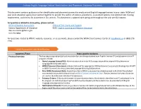 Indiana English Language Learner Identification and Placement Guidance Document 2021-22