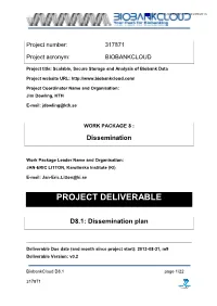 Project Deliverable