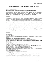 Session Summaries -2009