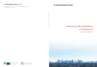 ANNUAL REPORT 2015 ANNUAL REPORT of Tomorrow Enhancing the Possibilities Possibilities Enhancing The