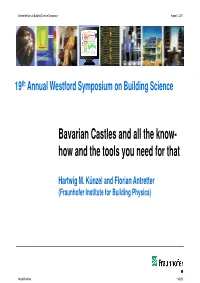 Bavarian Castles and All the Know- How and the Tools You Need for That