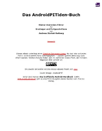 Das Androidpitiden-Buch