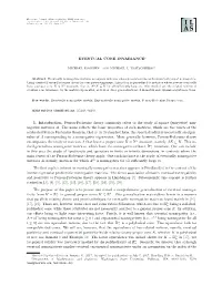 EVENTUAL CONE INVARIANCE∗ 1. Introduction. Perron-Frobenius