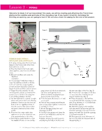 Lesson 3 – PIPING