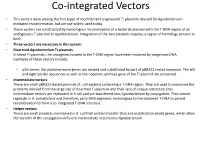 Co-Integrated Vectors