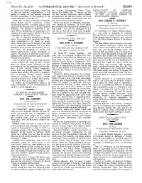 CONGRESSIONAL RECORD— Extensions of Remarks E1985 HON