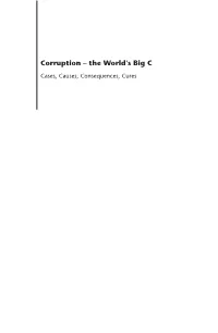 Corruption – the World's Big C