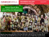 PROGRESS GALLERY Historic Kipushi Mine