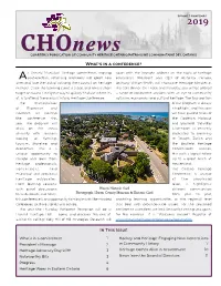 Chonews Spring 2019