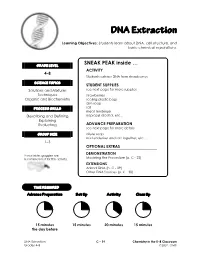 DNA Extraction