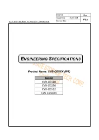 Engineering Specifications