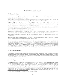 7 Introduction 8 Voting Systems