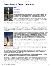 Atlas 5 Data Sheet