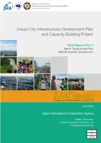 Davao City Infrastructure Development Plan and Capacity Building Project