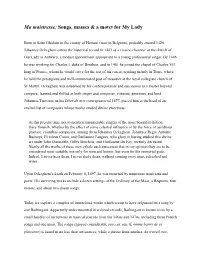 Program Notes