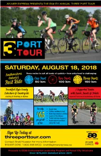 Aylmer Express Presents the Eighth Annual Three Port Tour
