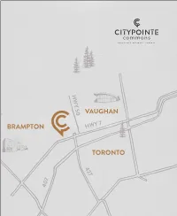Brampton Toronto Vaughan